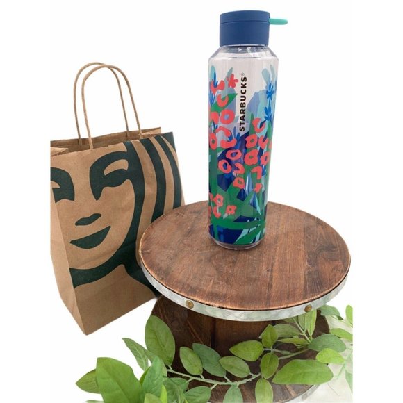 Starbucks Other - Starbucks Summer 2021 Cheetah Reef 24 oz. Plastic Water Bottle LIMITED EDITION